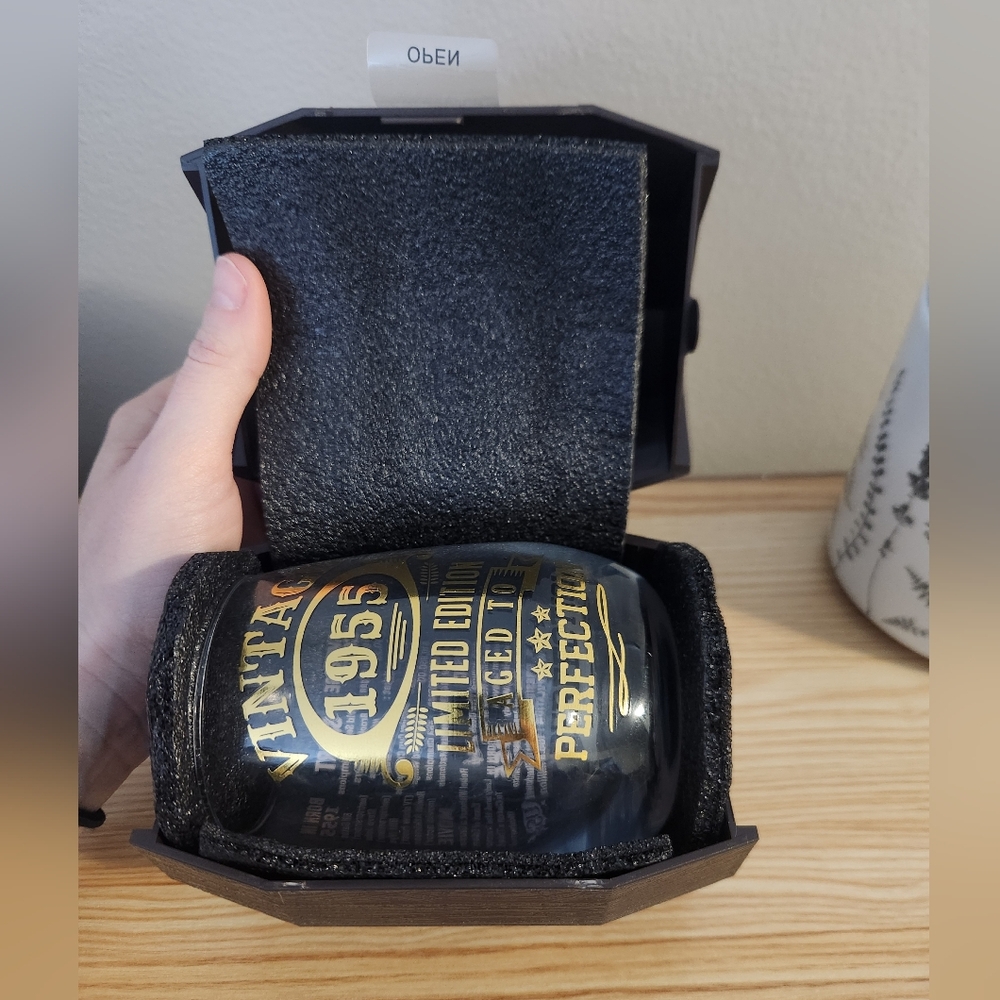 1955 Birthday Gift Wine Glass